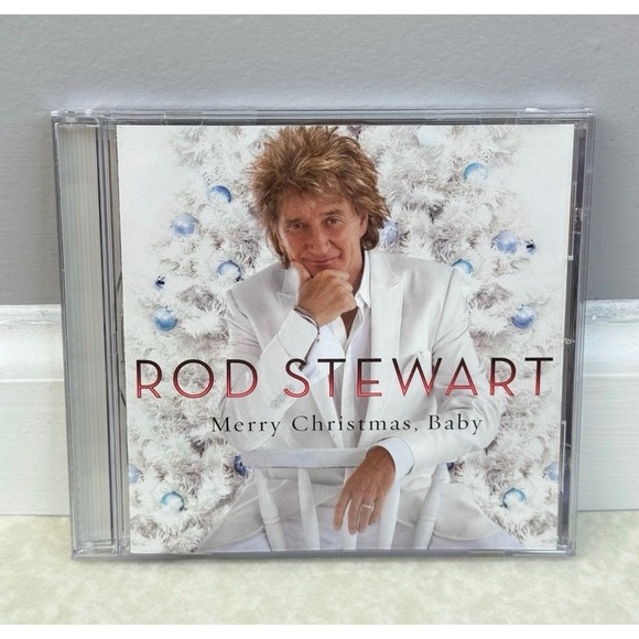 Rod Stewart Other - Rod Stewart Merry Christmas Baby CD 2012 Holiday Album David Foster Verve Record